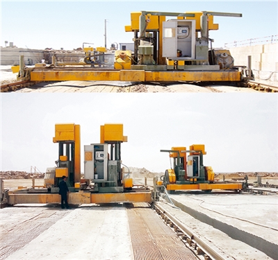 HKZS1600/1800/2000/2200/2500 雙機頭石材礦山組合鋸機